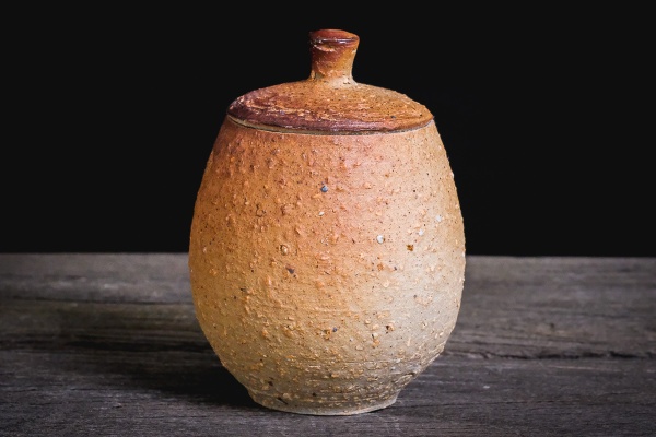 Keramikbehälter 250ml Holzbrand von Ales Dancak