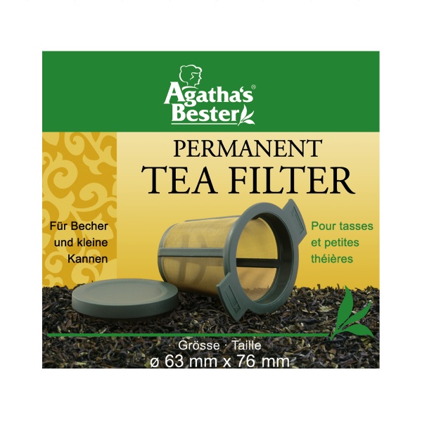 Teefilter Edelstahl mikrofeiner Filter, klein