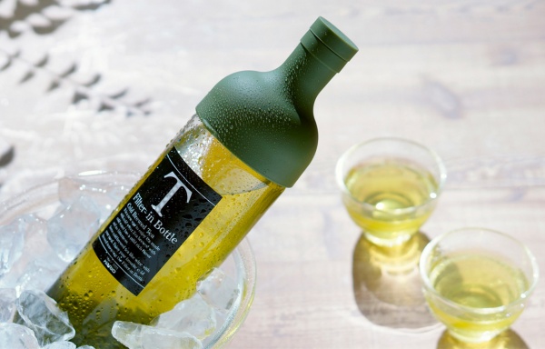 Eisteeflasche für Kaltaufguss HARIO olivgrün coldbrew