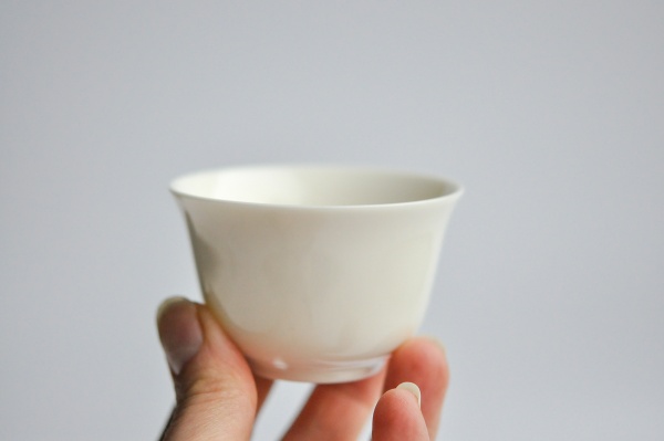 Tea Cup Tulpenform Weiß 85ml