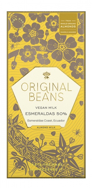 Original Beans, Esmeraldas Almond Milk 50%, vegan