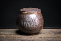 Keramikbehälter 280ml Holzbrand von Ales Dancak