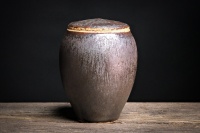 Keramikbehälter 540ml Holzbrand von Ales Dancak