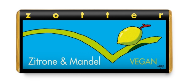 Zotter Zitrone & Mandel, vegan
