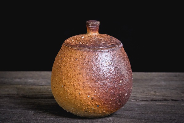 Keramikbehälter 235ml Holzbrand von Ales Dancak