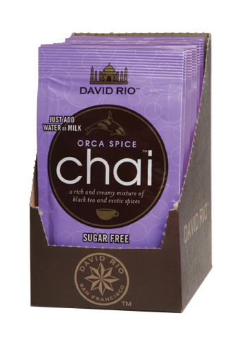 Orca Spice Chai Sugar Free, Tassenportion von David Rio