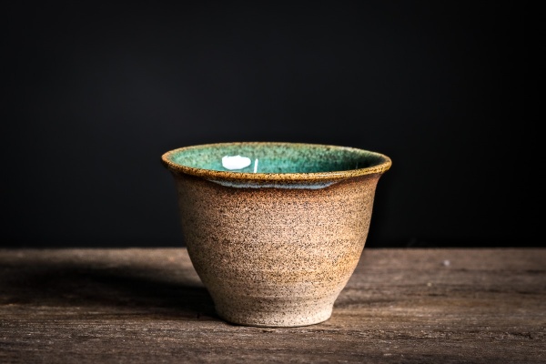 Cup in Tulpenform 75ml dunkelgrün von Michiko Shida