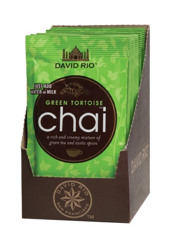 Tortoise Green Tea Chai, Tassenportion von David Rio