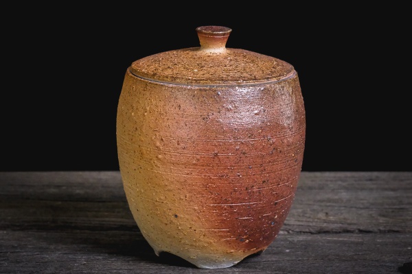 Keramikbehälter 460ml Holzbrand von Ales Dancak